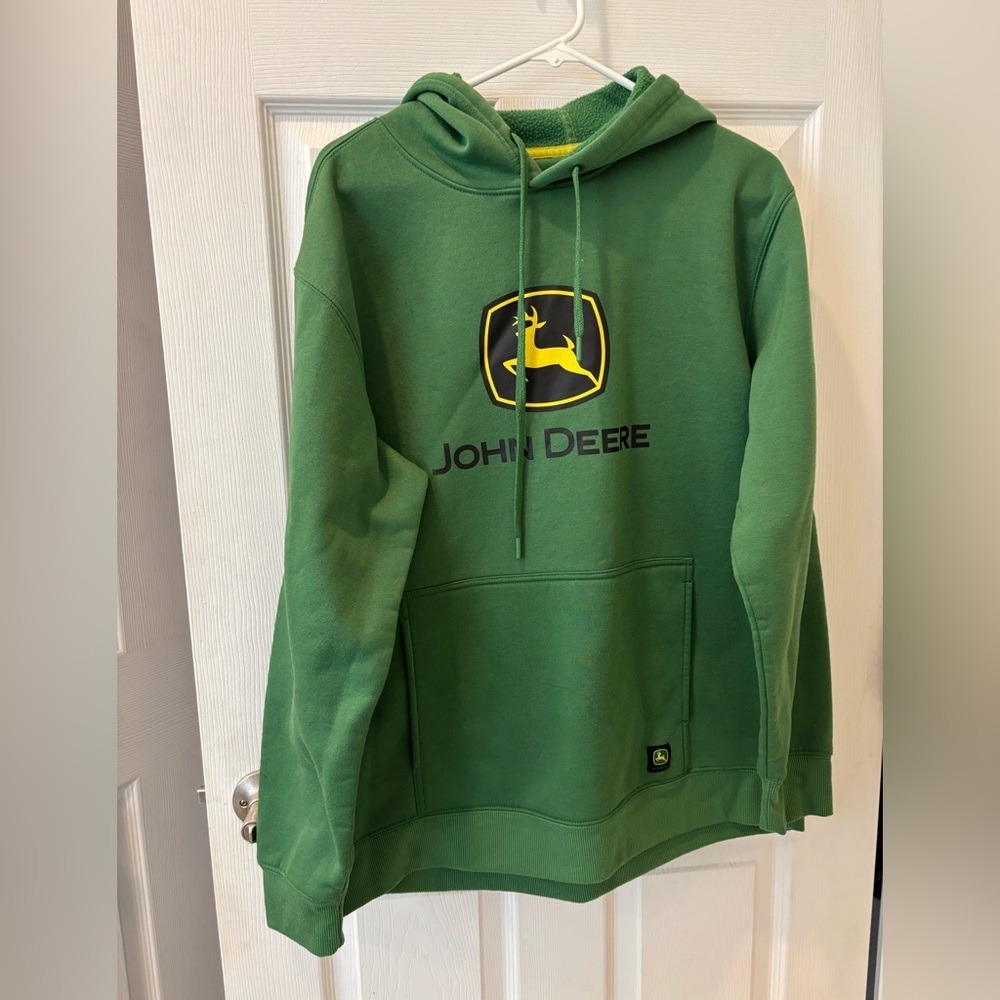 John Deere Green Pullover Sweatshirt